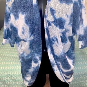 Tie dye cardigan